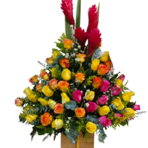 Arreglo flor natural