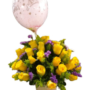 Arreglo flor natural
